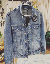 Load image into Gallery viewer, Denim Stay Happy Replica Jacket
